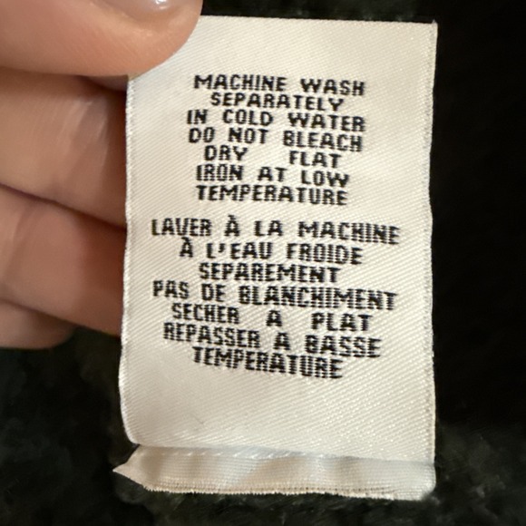 MAGASCHONI Sweater Womens M Wool Blend Mock Neck Knit Pullover Dark Green - Picture 7 of 7